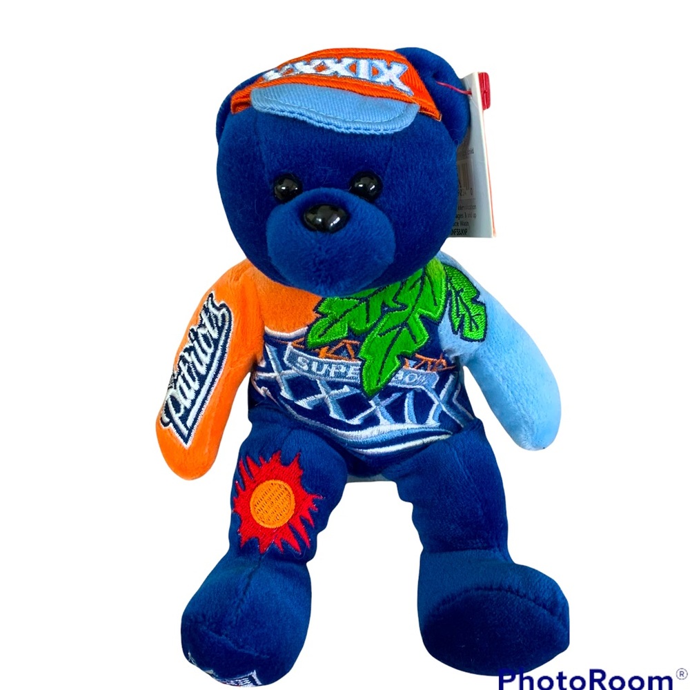 Vintage New England Patriots Beanie Baby | Super Bowl XXXIX| Tom Brady | 2005